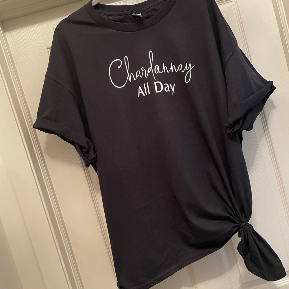 Chardonnay All Day T-Shirt Women’s All Sizes Available
